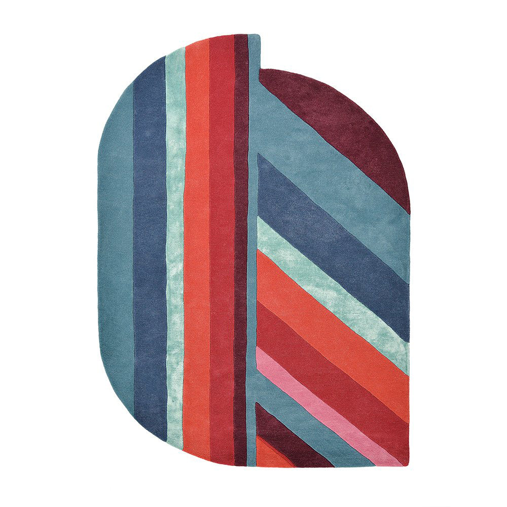 Jardin Oval (Blue).