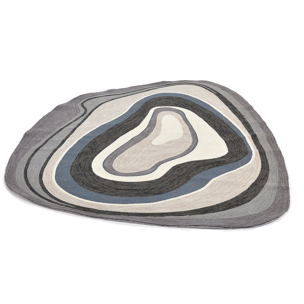Aura Outdoor Rug (Grey).