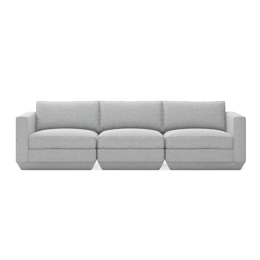 Podium Modualr Sofa - Armless (Bayview Silver).