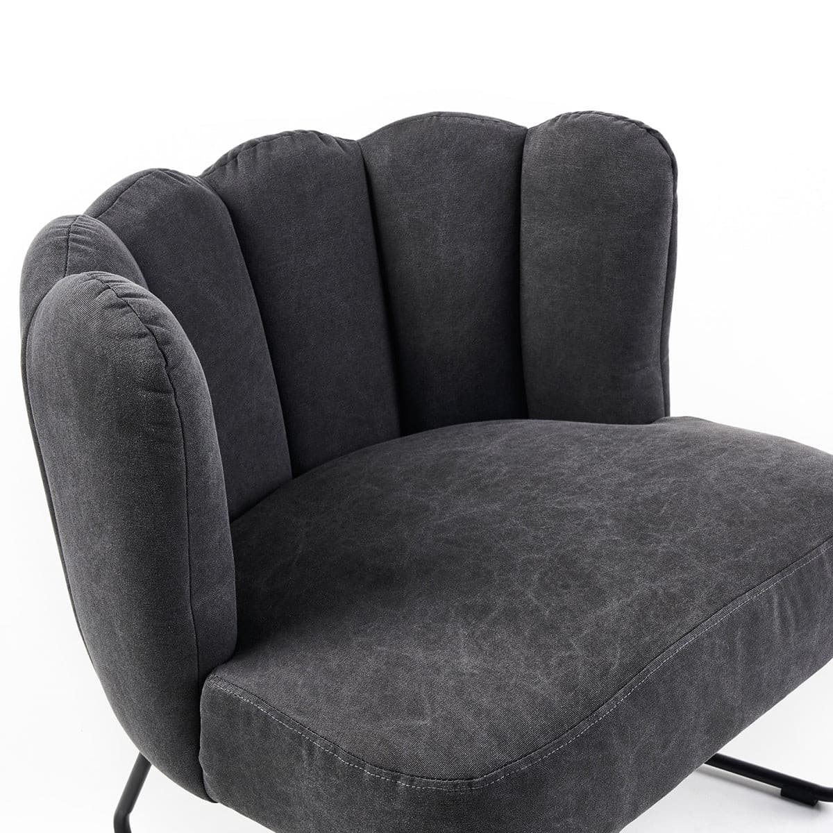 Darling Lounge Chair (Cotton Charcoal).