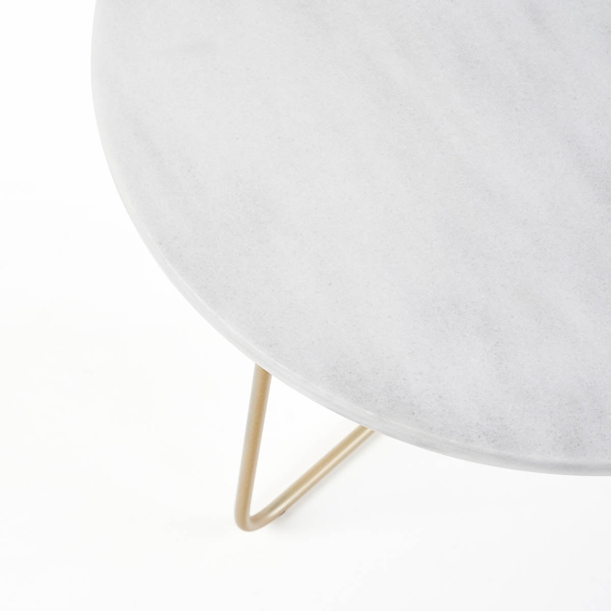 Polly Side Table (White).