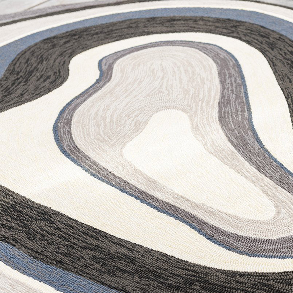 Aura Outdoor Rug (Grey).