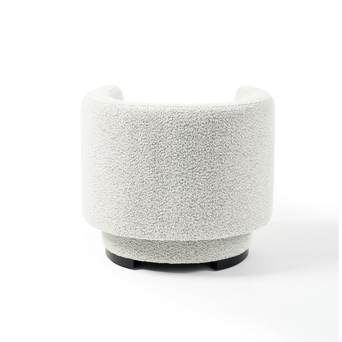 Arena Lounge Chair (Silver Boucle).