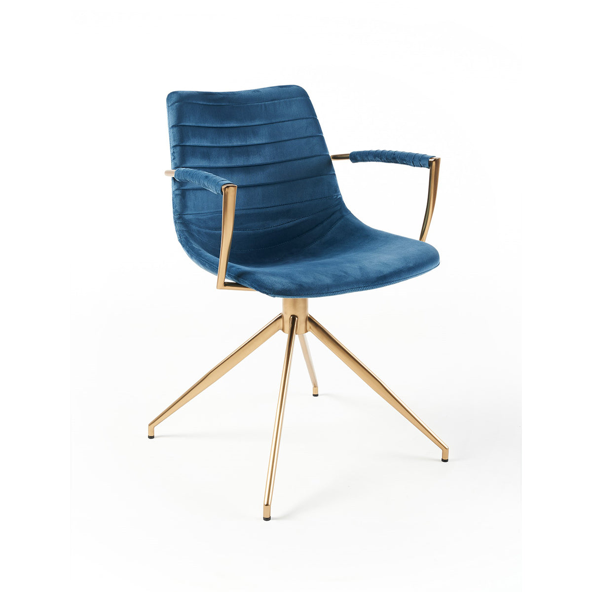 Belair Swivel Dining Chair (Midnight).