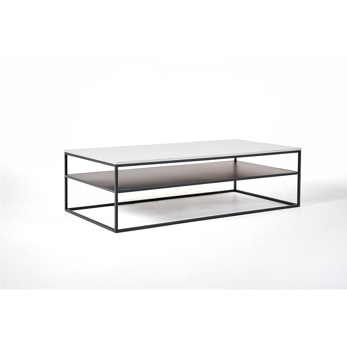Lexicon Coffee Table (White Marble).