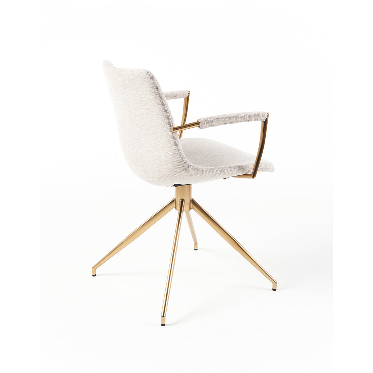 Belair Swivel Dining Chair (Biscuit).