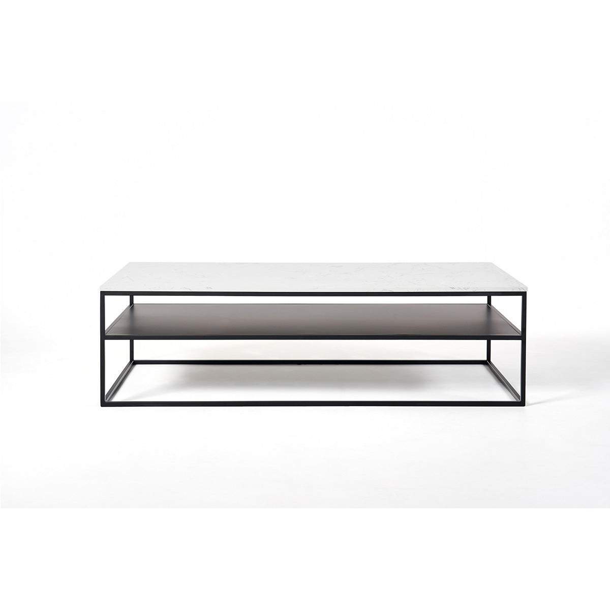 Lexicon Coffee Table (White Marble).