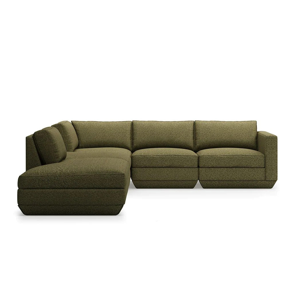 Podium Modualr Sofa - Armless (Copenhagen Terra).