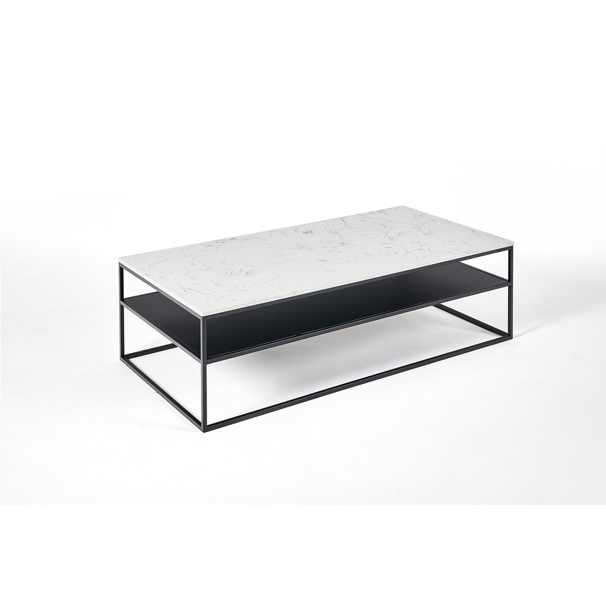 Lexicon Coffee Table (White Marble).
