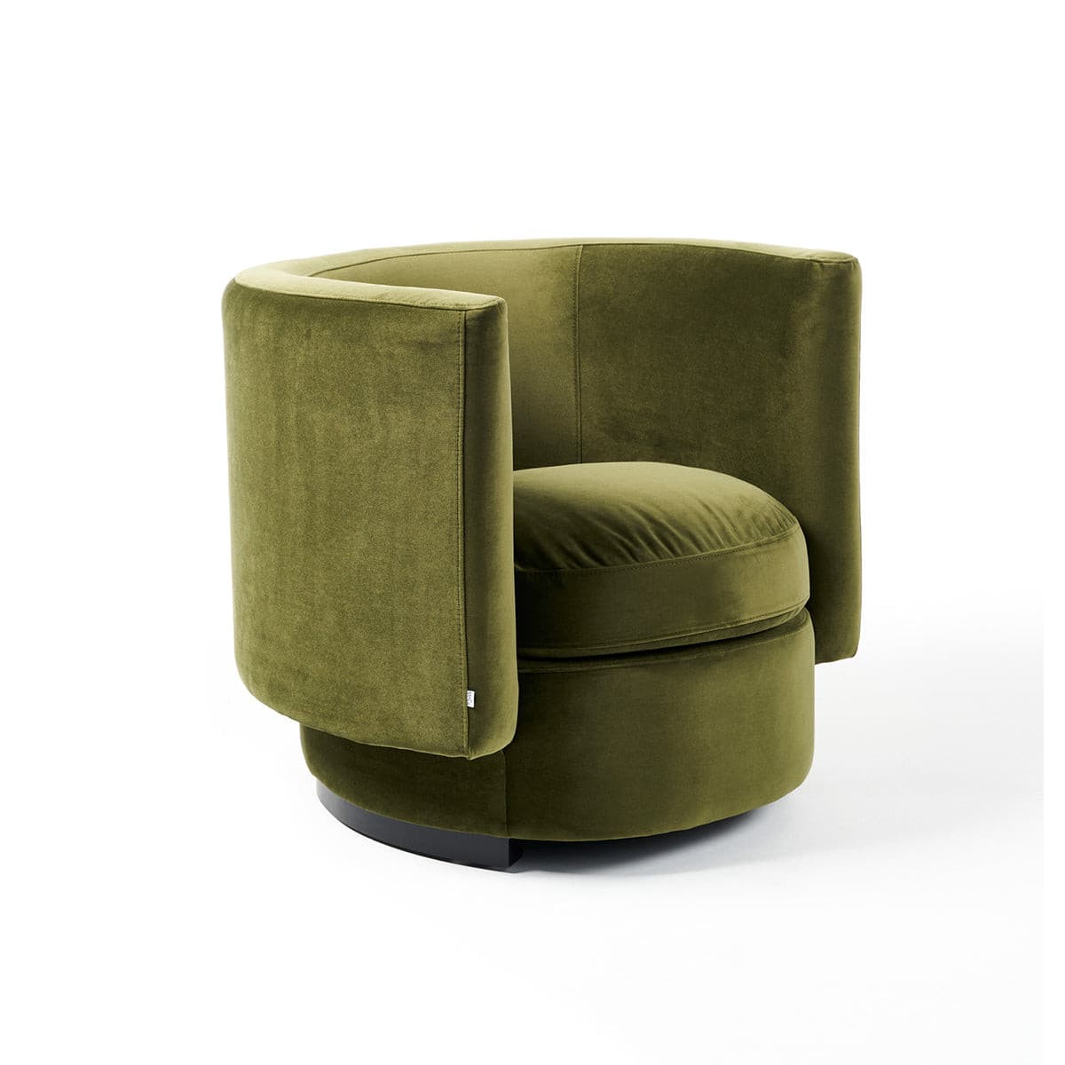 Arena Lounge Chair (Green Velvet).