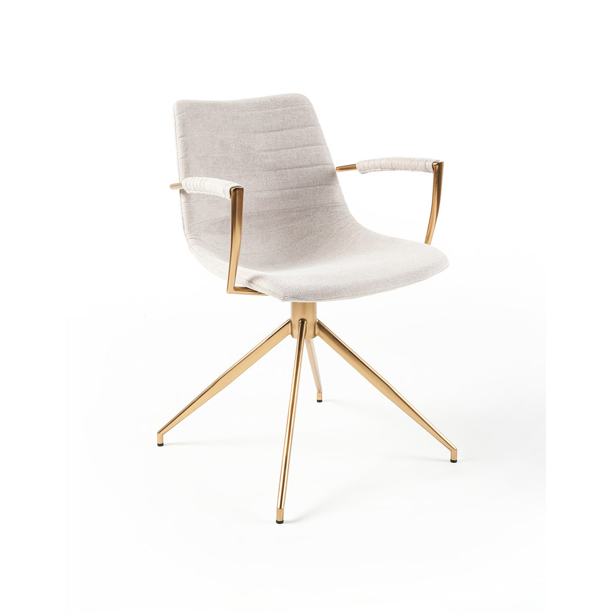 Belair Swivel Dining Chair (Biscuit).