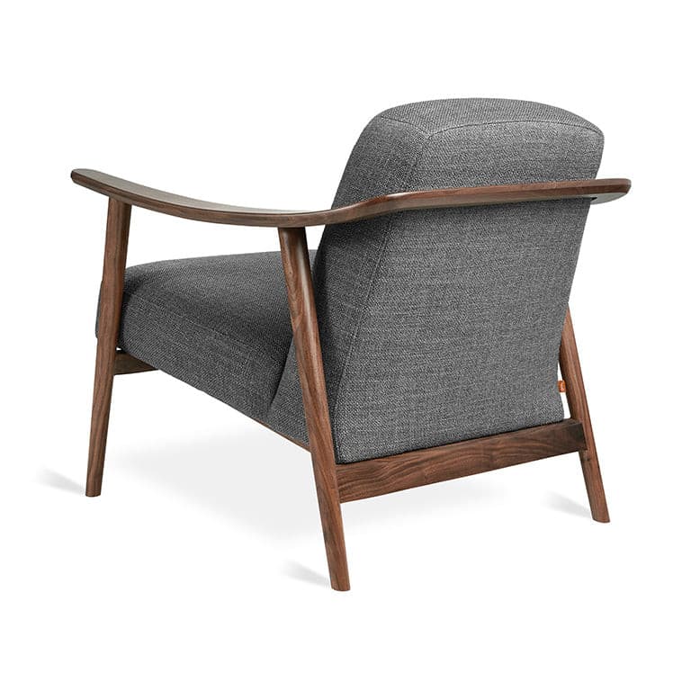 Baltic Armchair (Pewter/Walnut).