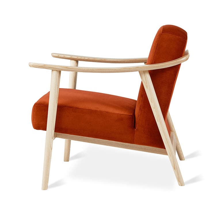 Baltic Armchair (Velvet Russet).