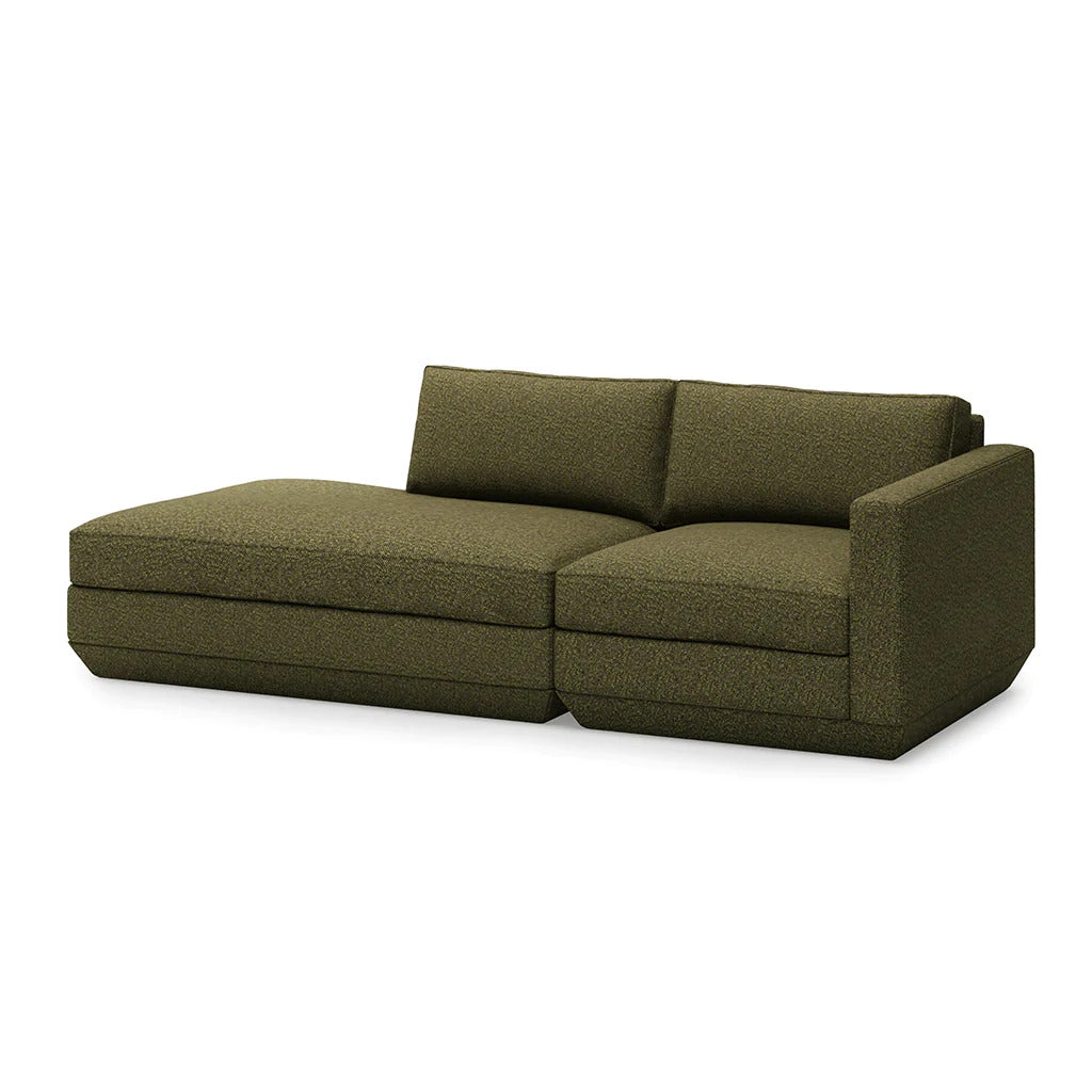 Podium Modualr Sofa - Lounge Left (Copenhagen Terra).