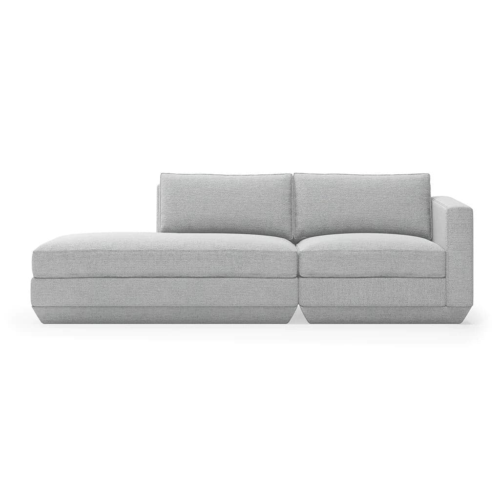 Podium Modualr Sofa - Lounge Left (Bayview Silver).