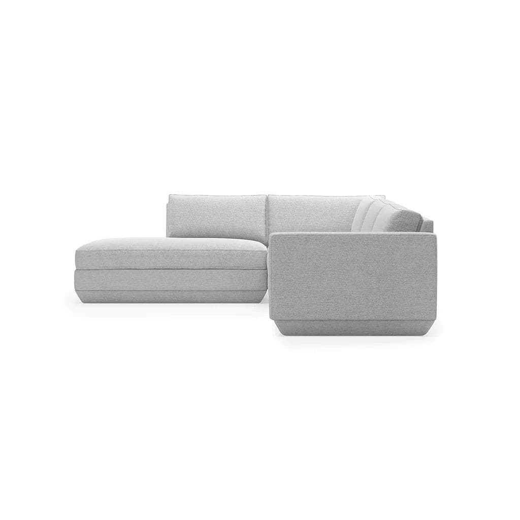 Podium Modualr Sofa - Lounge Left (Bayview Silver).