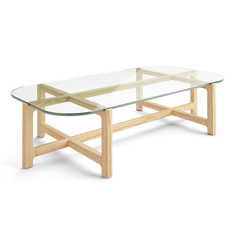 Quarry Rectangle Coffee Table (Ash Natural).