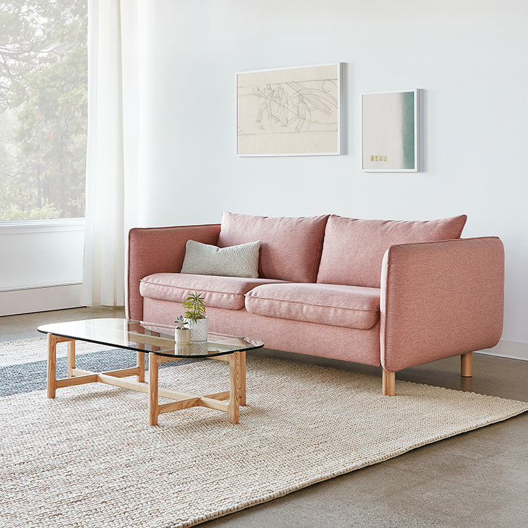 Quarry Rectangle Coffee Table (Ash Natural).