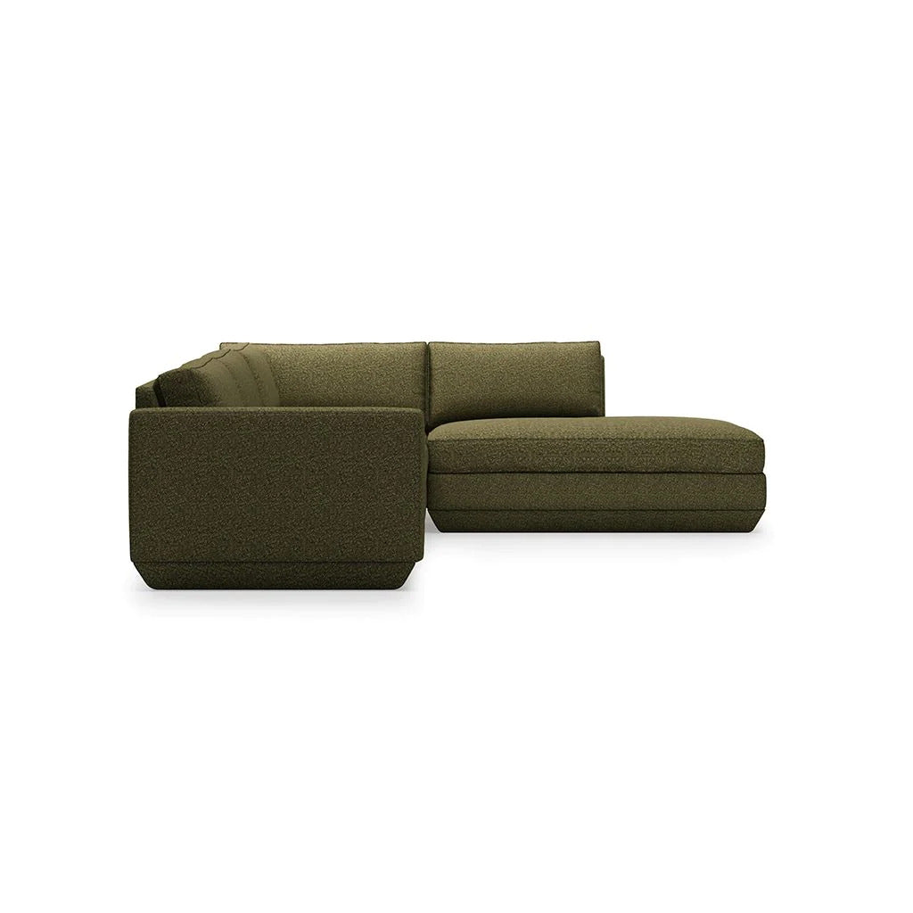 Podium Modualr Sofa - Lounge Right (Copenhagen Terra).