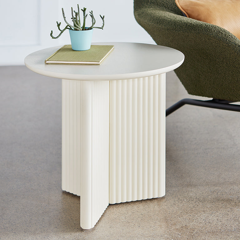 Odeon Side Table (Pearl).