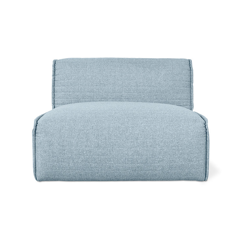Nexus Armless Sofa (Parliament Lake).