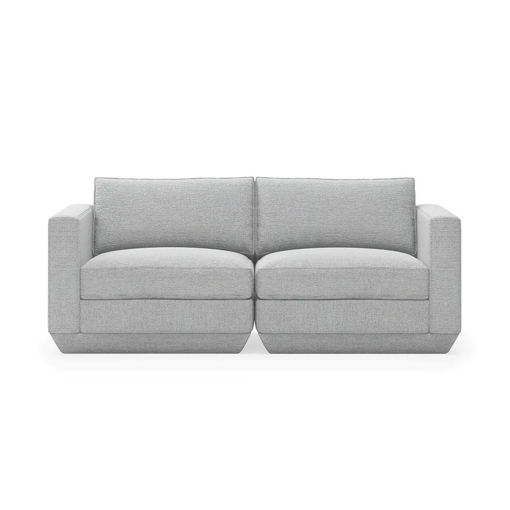 Podium Modualr Sofa - Arm Left (Bayview Silver).