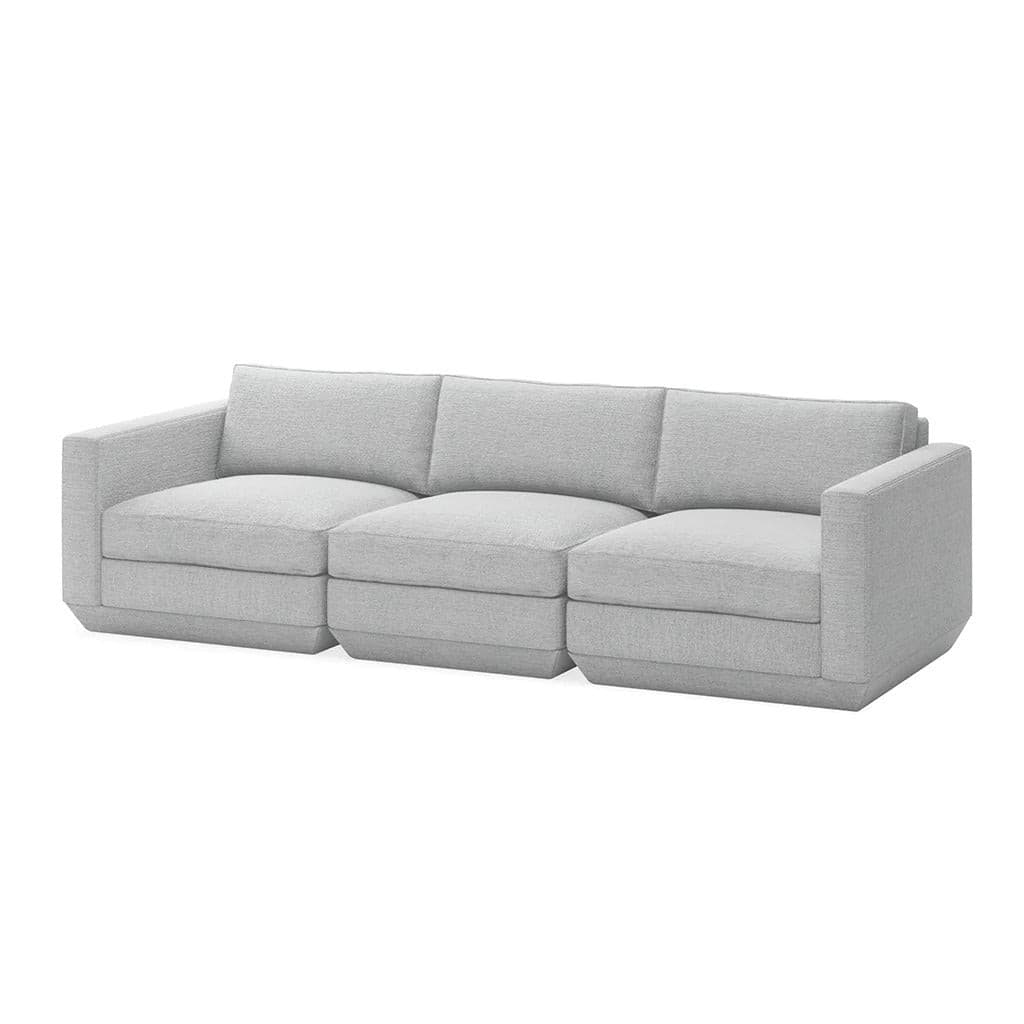 Podium Modualr Sofa - Armless (Bayview Silver).