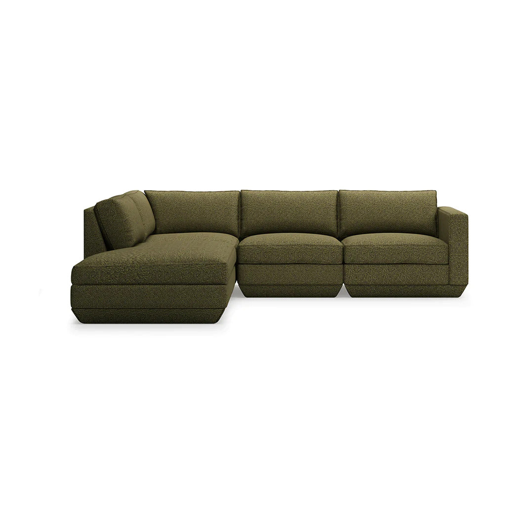 Podium Modualr Sofa - Armless (Copenhagen Terra).