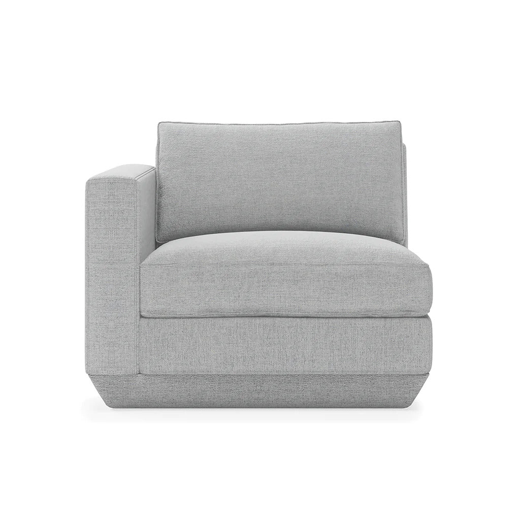Podium Modualr Sofa - Arm Left (Bayview Silver).