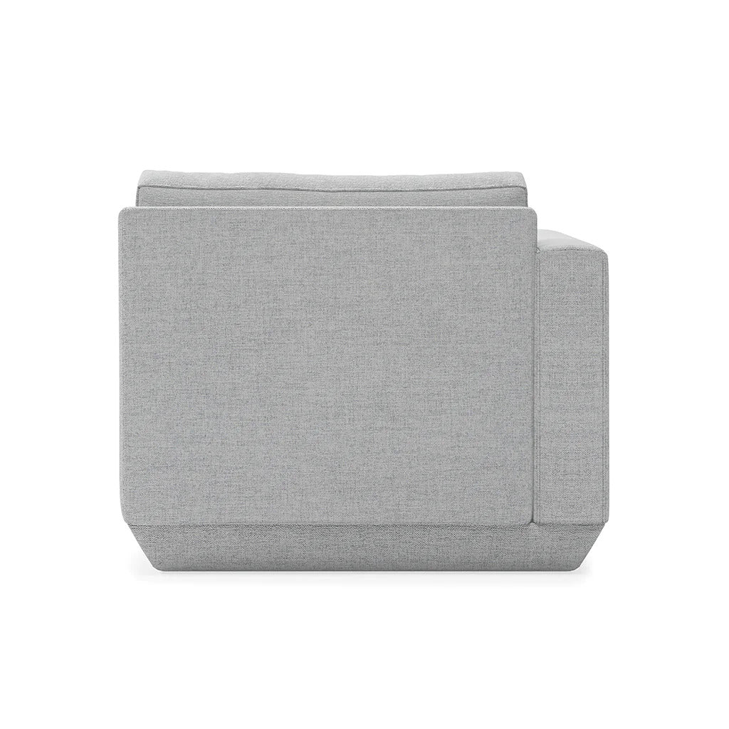 Podium Modualr Sofa - Arm Left (Bayview Silver).