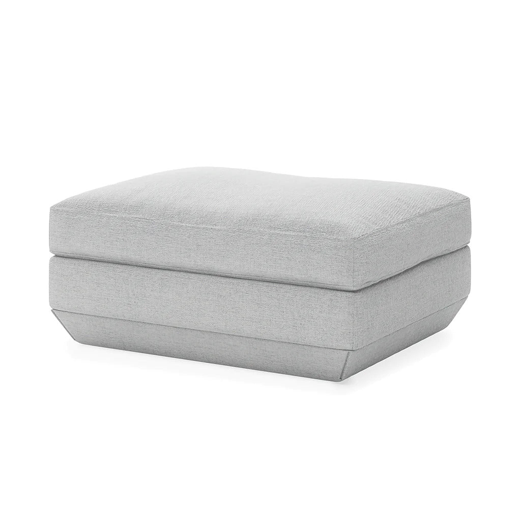 Podium Ottoman (Bayview Silver).