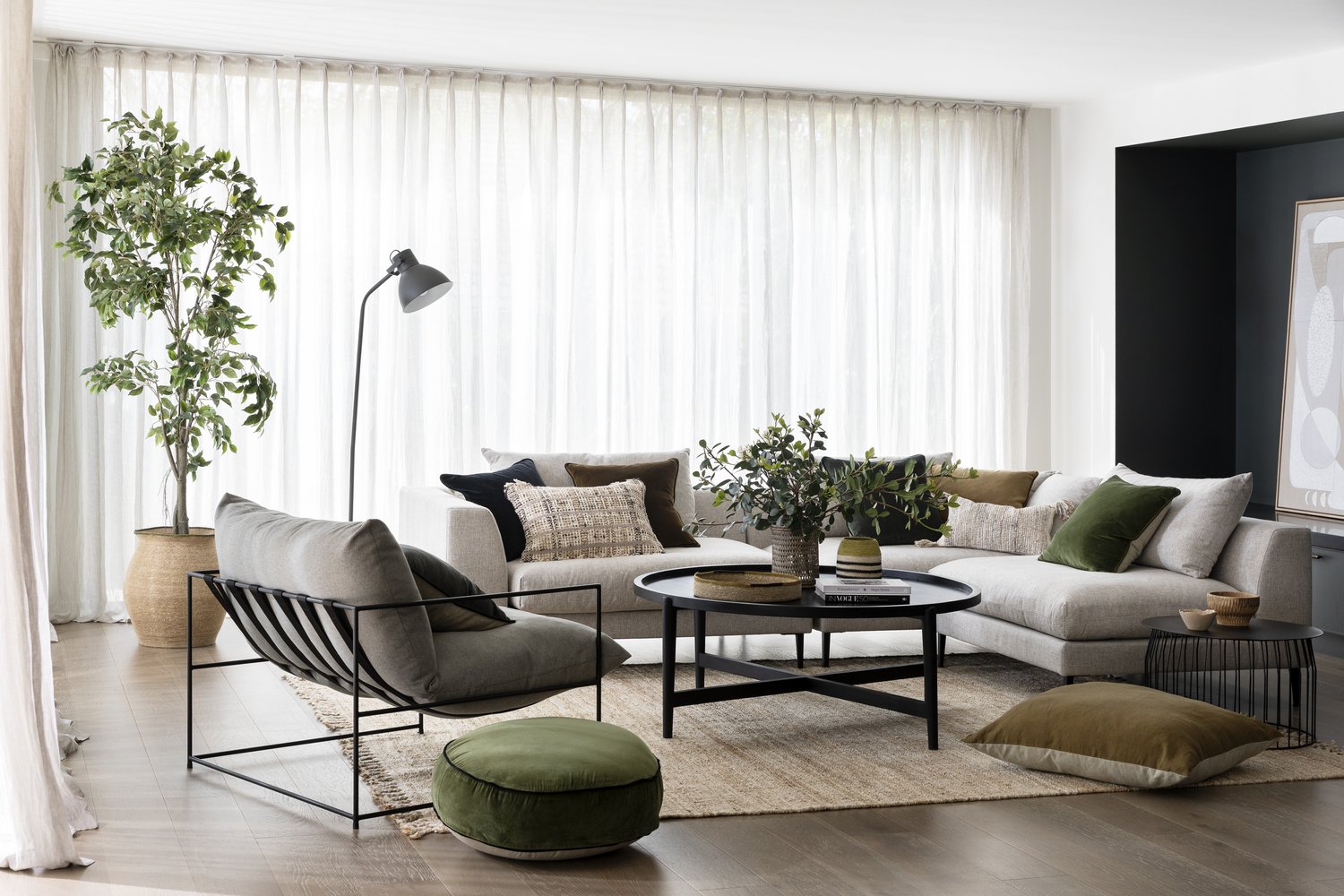 Vault Modular Sofa (Sable).