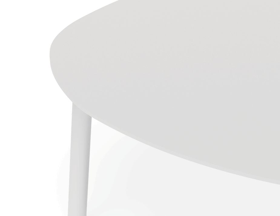 Volla Outdoor Coffee Table (White).