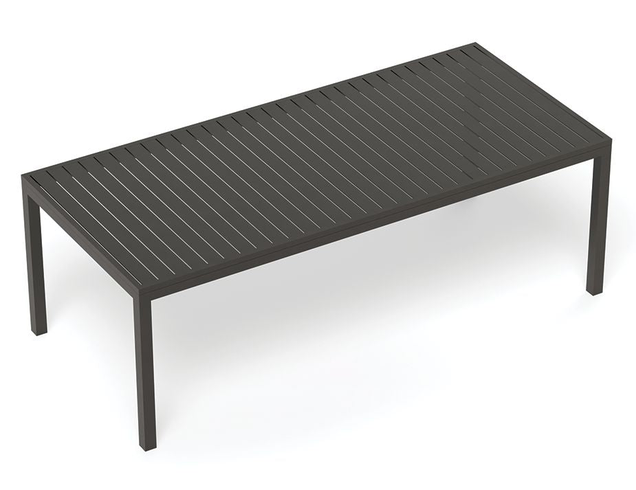 Lago Outdoor Dining Table - 2.2m (Charcoal).