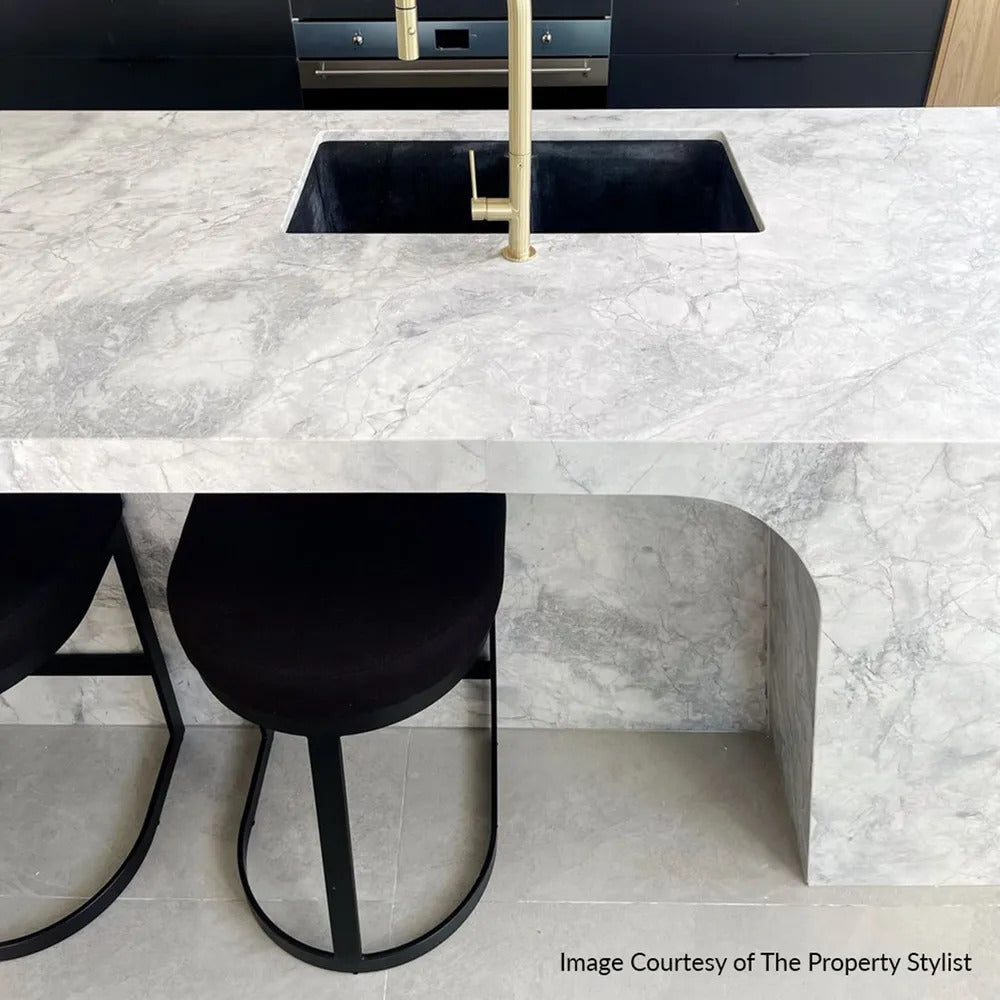 Brooke Bar Stool (Black/Black).