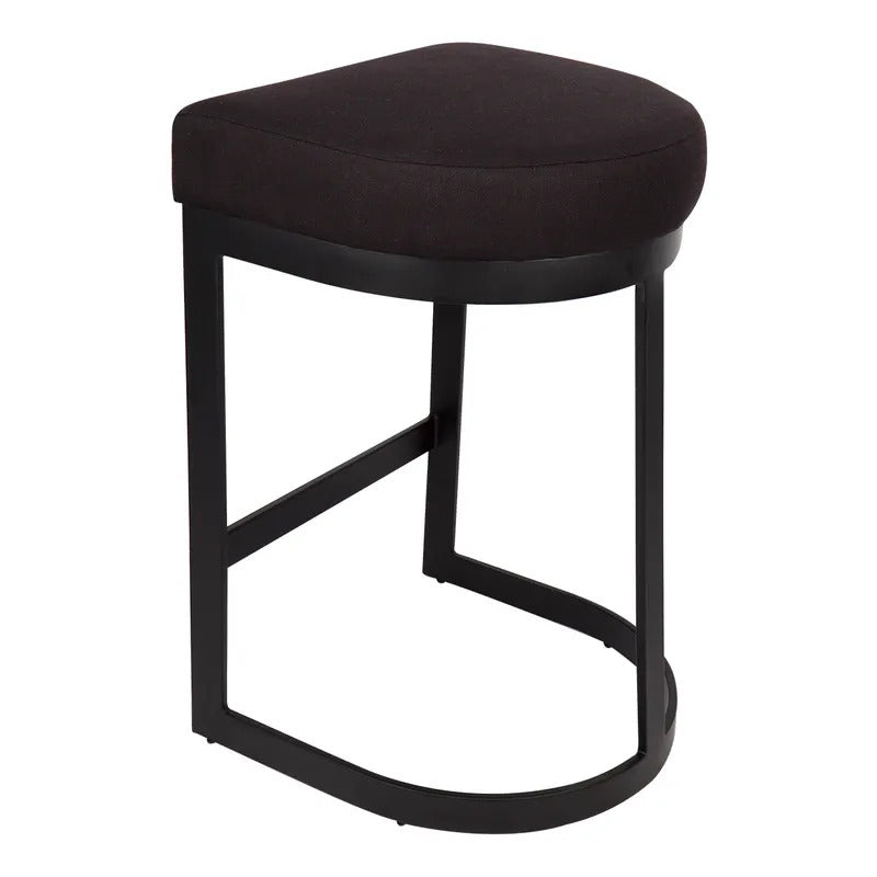 Brooke Bar Stool (Black/Black).