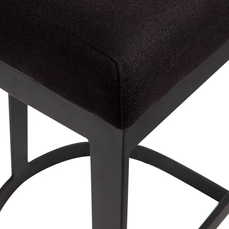 Brooke Bar Stool (Black/Black).