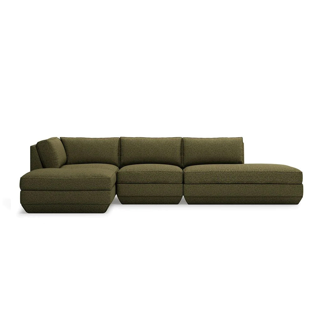 Podium Modualr Sofa - Corner (Copenhagen Terra).