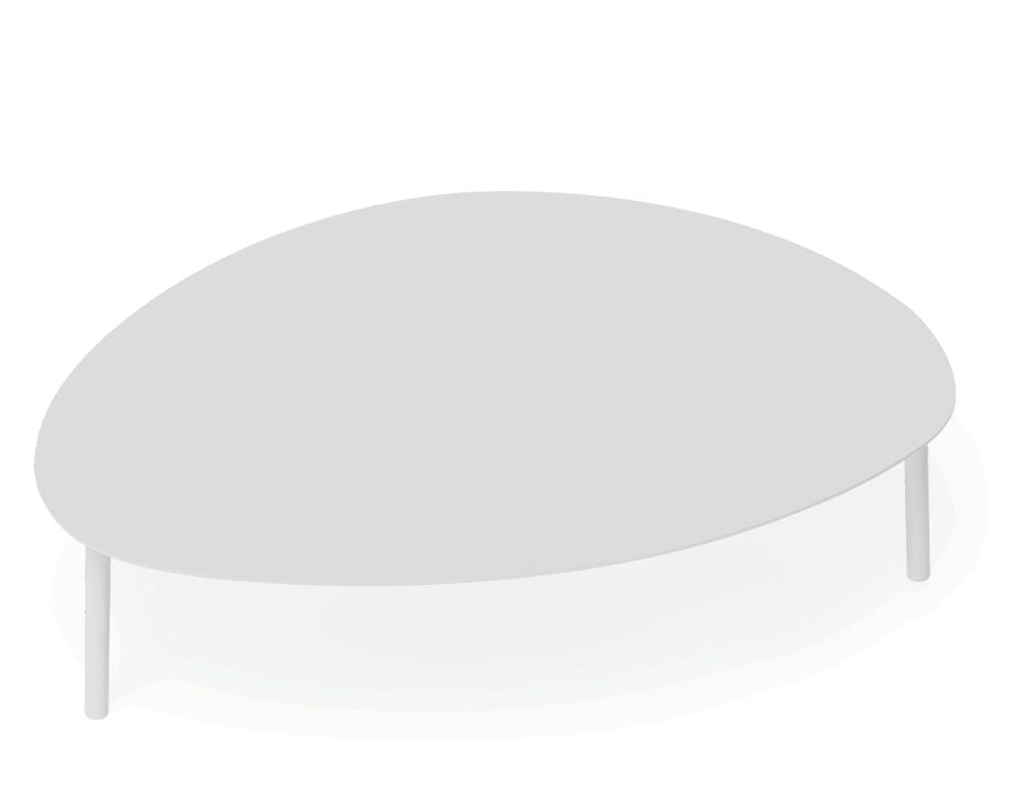 Volla Outdoor Coffee Table (White).