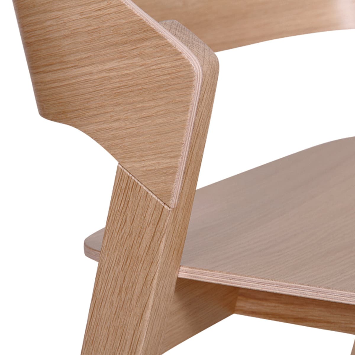 Merano Bar Stool (Natural Oak).