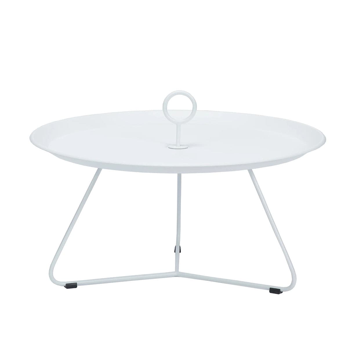 Eyelet Outdoor Tray Table (White).