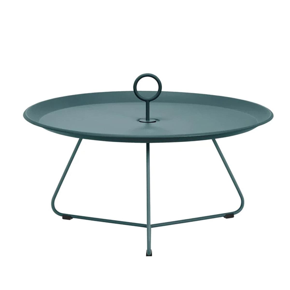 Eyelet Outdoor Tray Table (Pine Green).