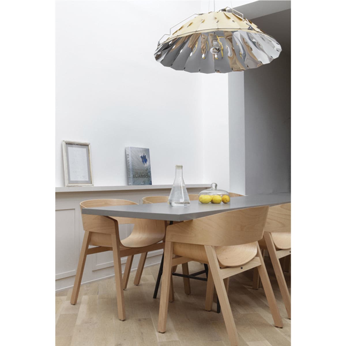 Merano Dining Armchair (Natural Oak).