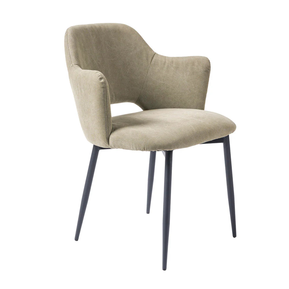 Carlisle Dining Chair - Vintage Cotton Light Green
