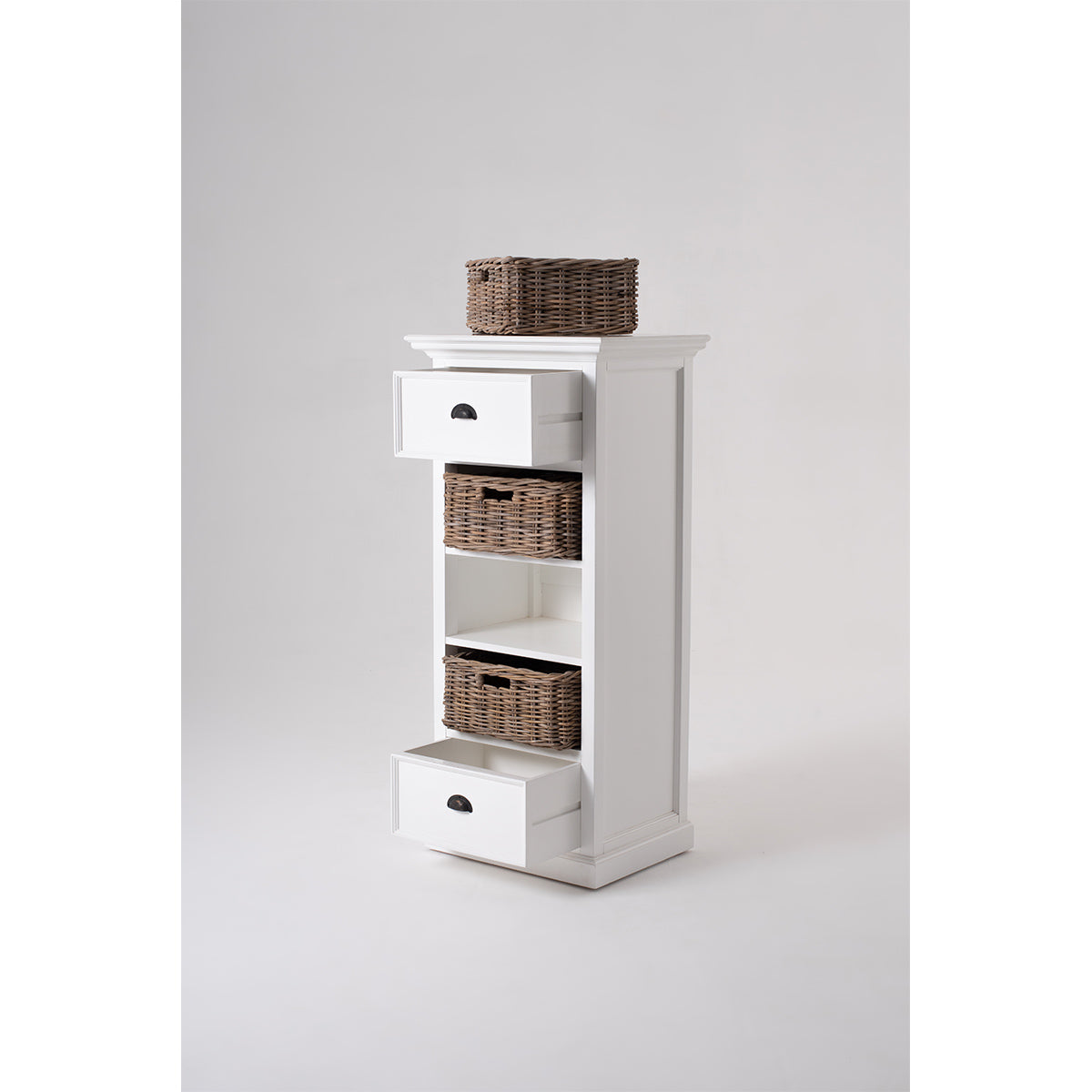 Halifax Grand Storage Unit with Basket Set