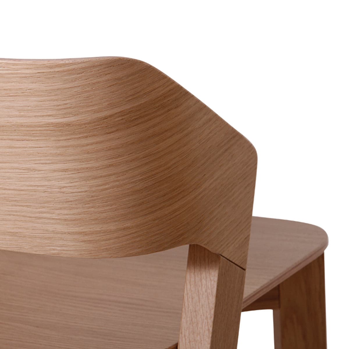 Merano Bar Stool (Natural Oak).