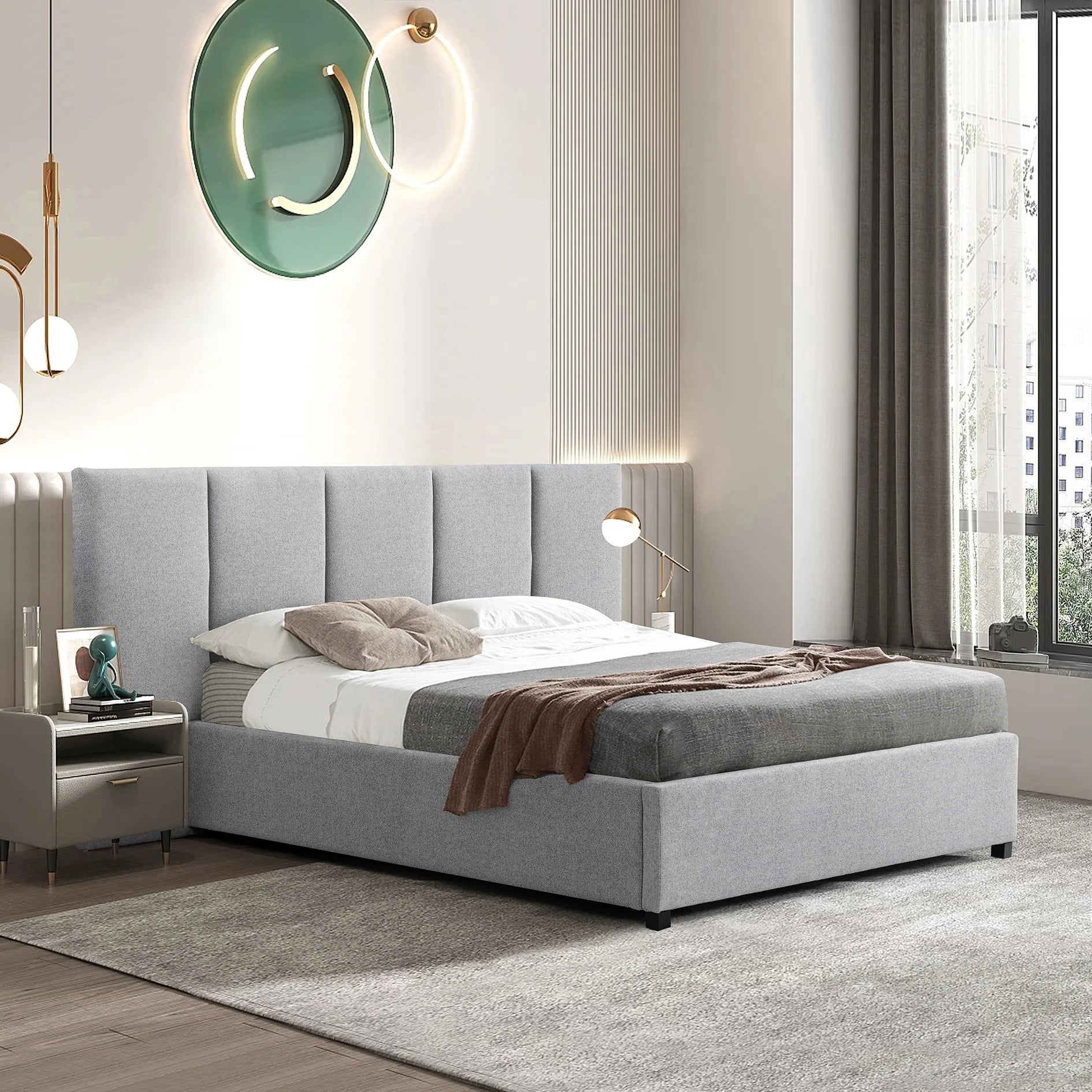 Amado Beds - Spec Grey