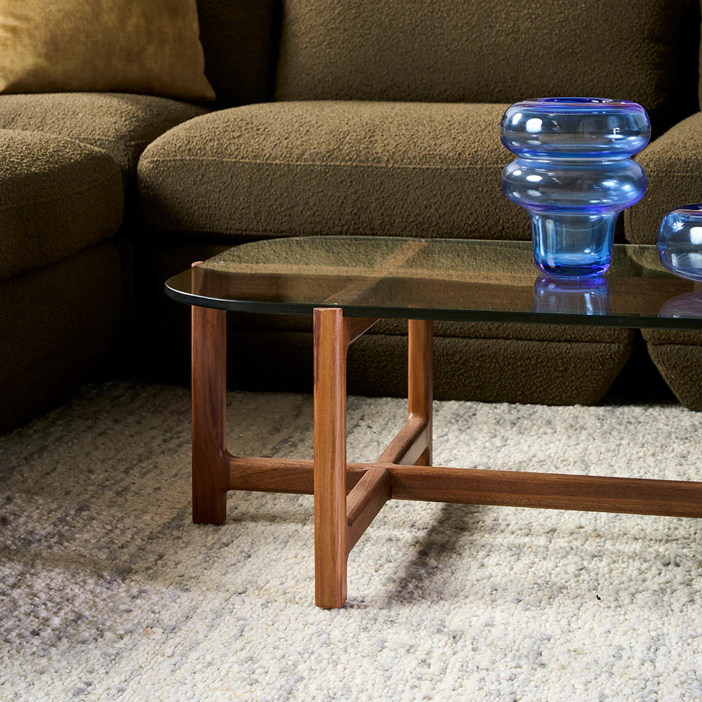 Quarry Rectangle Coffee Table - Walnut