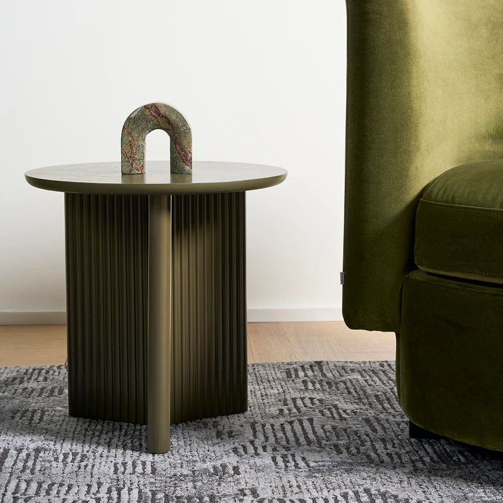 Odeon Side Table - Olive