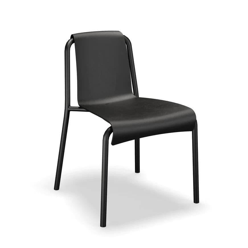 Nami Outdoor Dining Chair (Black).